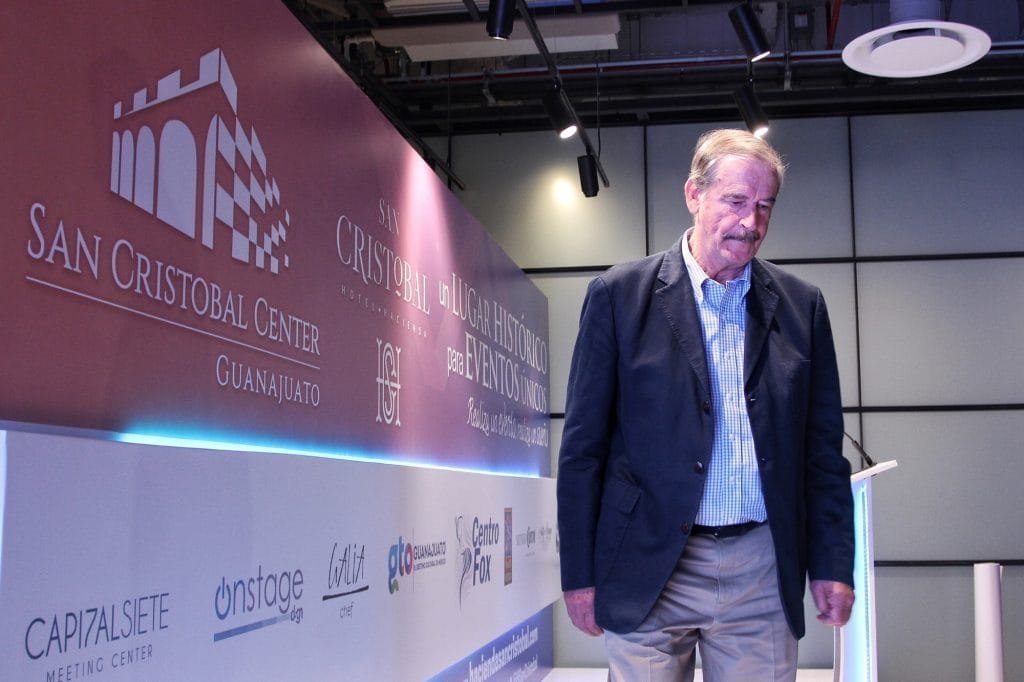 Vicente Fox critica a Lino Korrodi