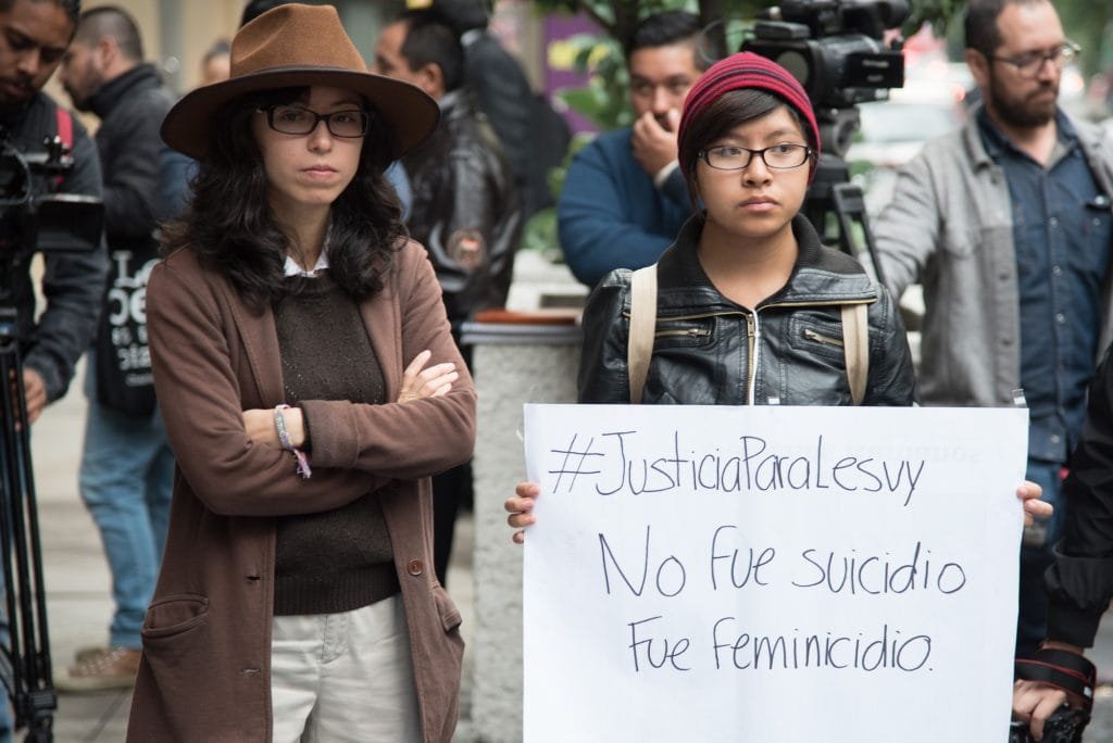 Exige que muerte de Lesvy Osorio se investigue como feminicidio