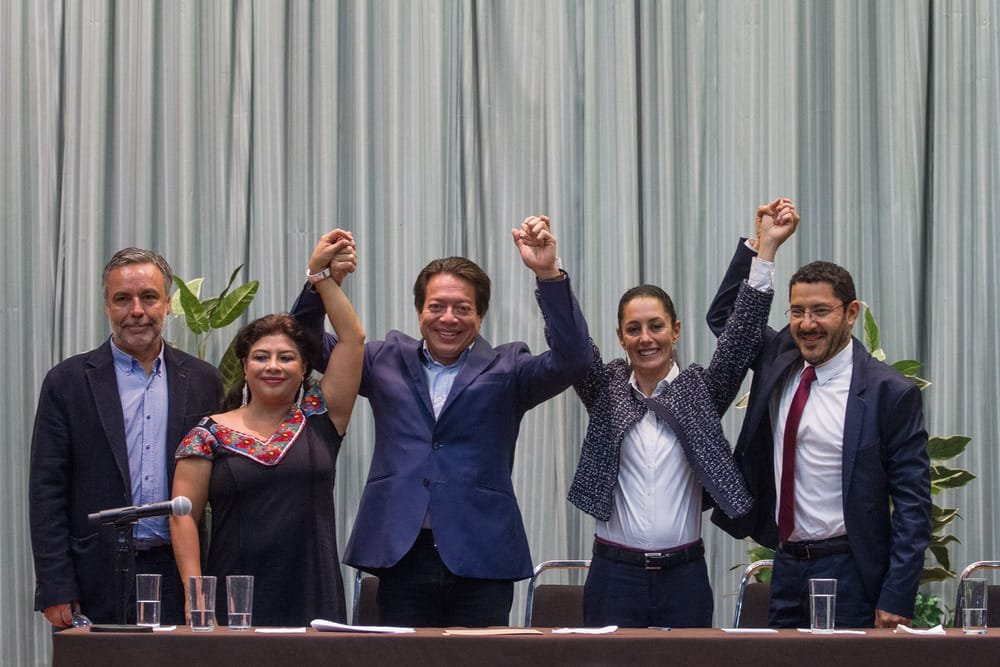 Sin Ricardo Monreal, Morena respalda a Claudia Sheinbaum