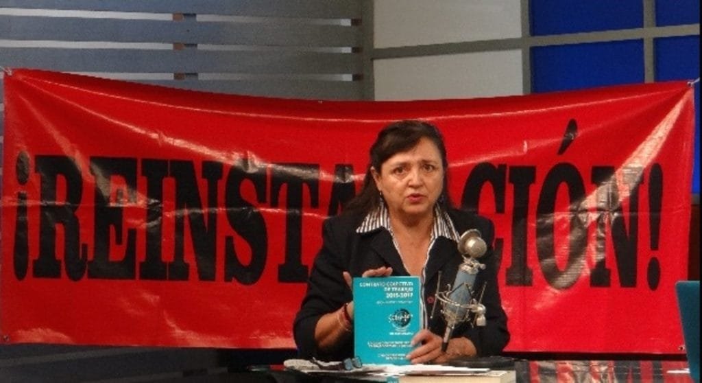 Secretaria del Sitrajor pide su reinstalación en La Jornada