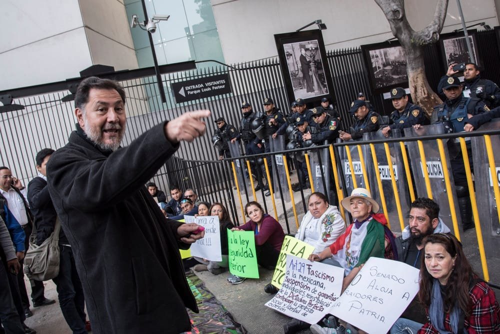 Noroña se descarta como candidato a la presidencia
