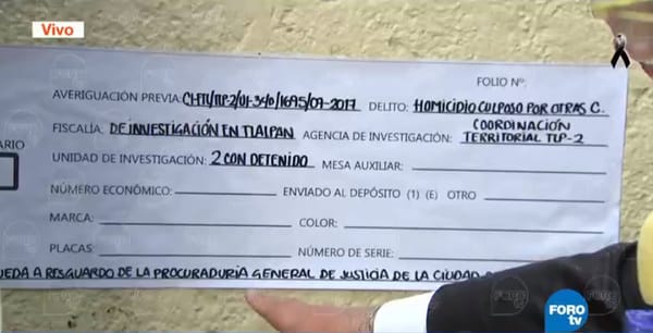 PGJ-CDMX investigación homicidio culposo en Colegio Rébsamen