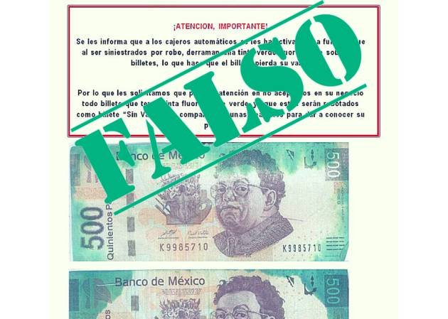 Hay varias formas en que los billetes en México pueden perder su valor, como haber perdido más de la mitad de su superficie o tener una anotación comercial.