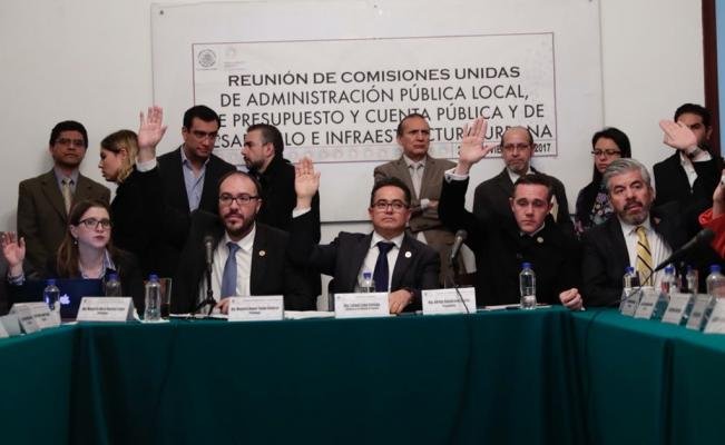 Asamblea Legislativa aprueba en comisiones Ley de Reconstrucción de la CDMX