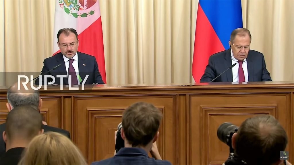 Niega Lavrov injerencia rusa en México; no tenemos evidencia: Videgaray