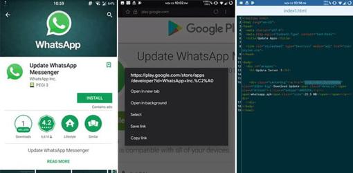 Más de un millón de personas descargaron versión falsa de WhatsApp