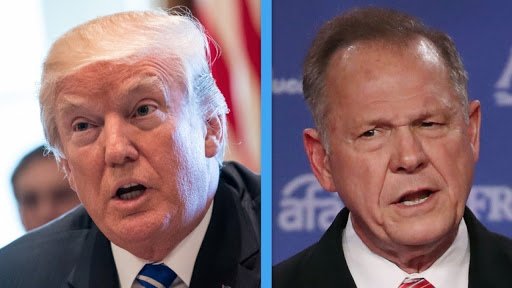 Trump muestra su apoyo a Moore, senador acusado por acoso sexual