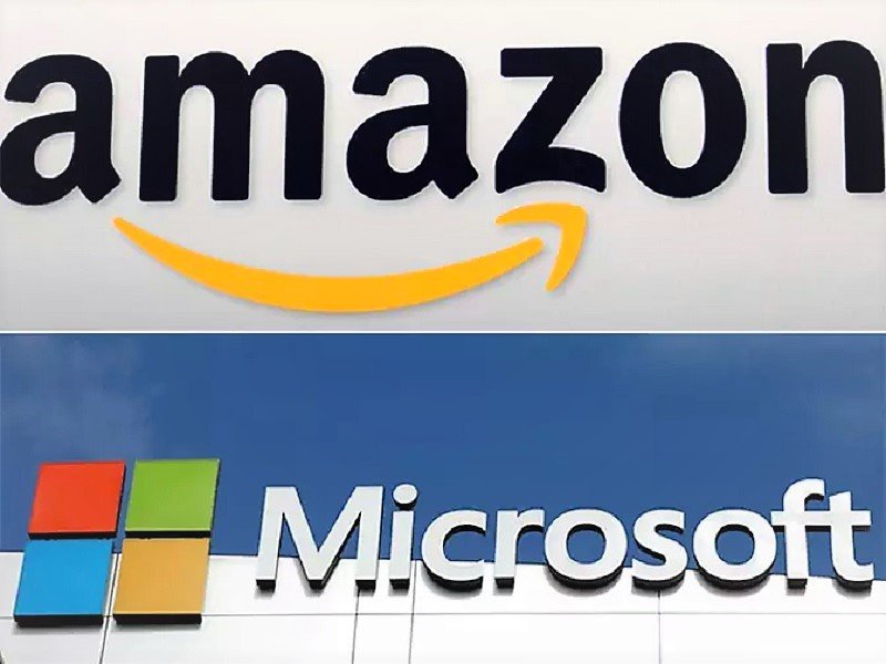 Amazon caza a Microsoft tras larga persecución, y le quita el tercer lugar