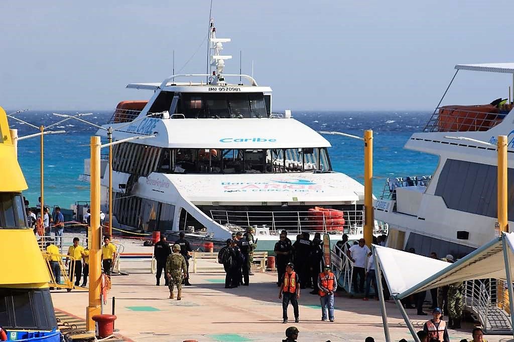 Falla técnica, probable causa de la explosión del ferry en Quintana Roo