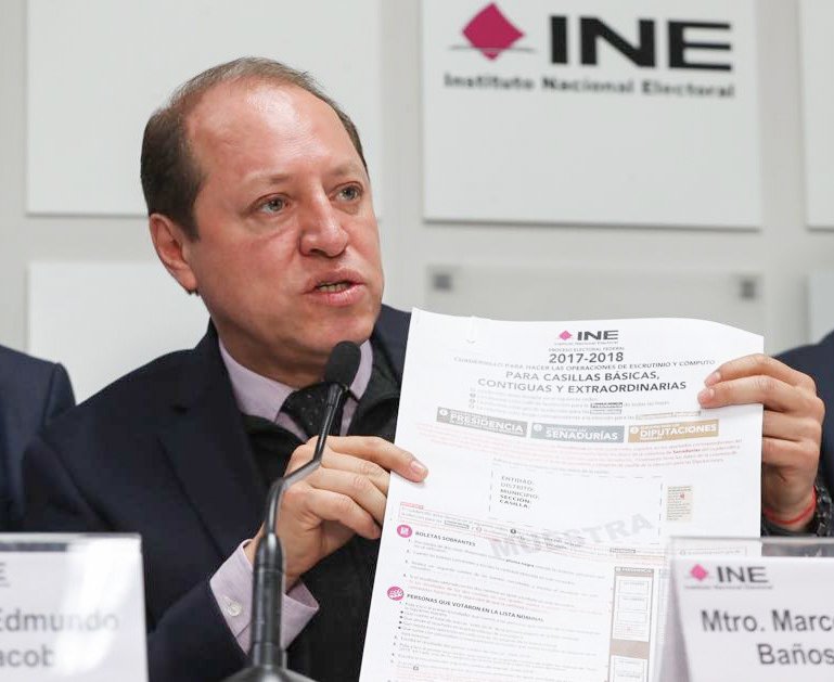 Lista la propuesta de conteo rápido para el INE; la discutirá el miércoles