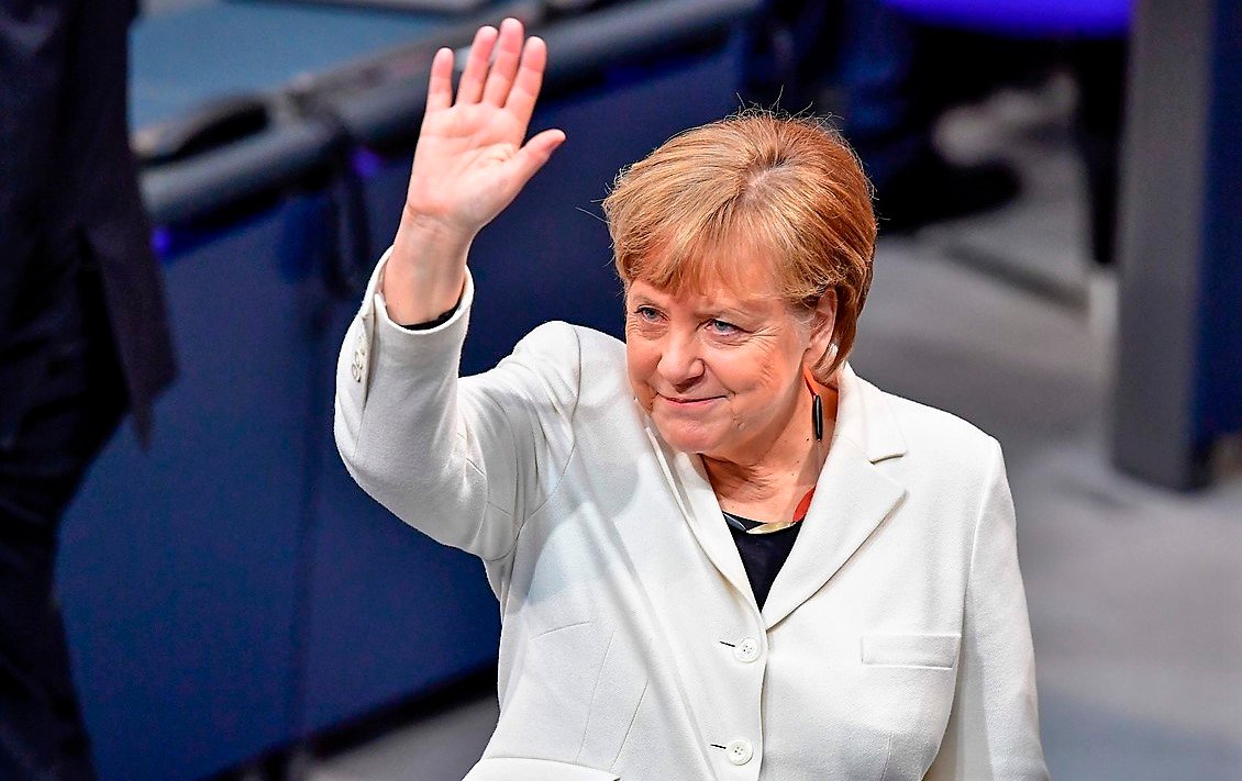 Asume Merkel su 4o término aliada con la izquierda, como 2 veces previas