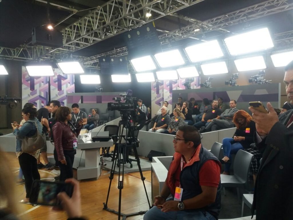 Ensayan los candidatos presidenciales para segundo debate; faltó AMLO