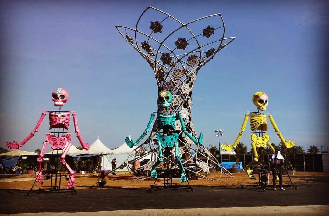 Calpulli escenografía evento Valle De Bravo 2018
