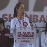 AMLO llegó a la presidencia “por ambición personal”, yo traeré justicia y bienestar: Claudia Sheinbaum 